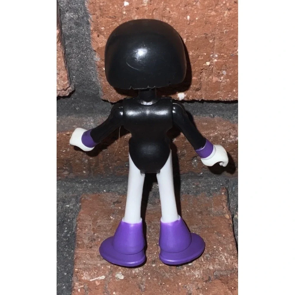 Teen Titans Go Raven Action Figure DC Comics Black Purple 3 Inch Toy Articulated